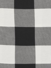Kids Matching Family Thermal Buffalo Plaid Snug Fit Cotton Pajamas